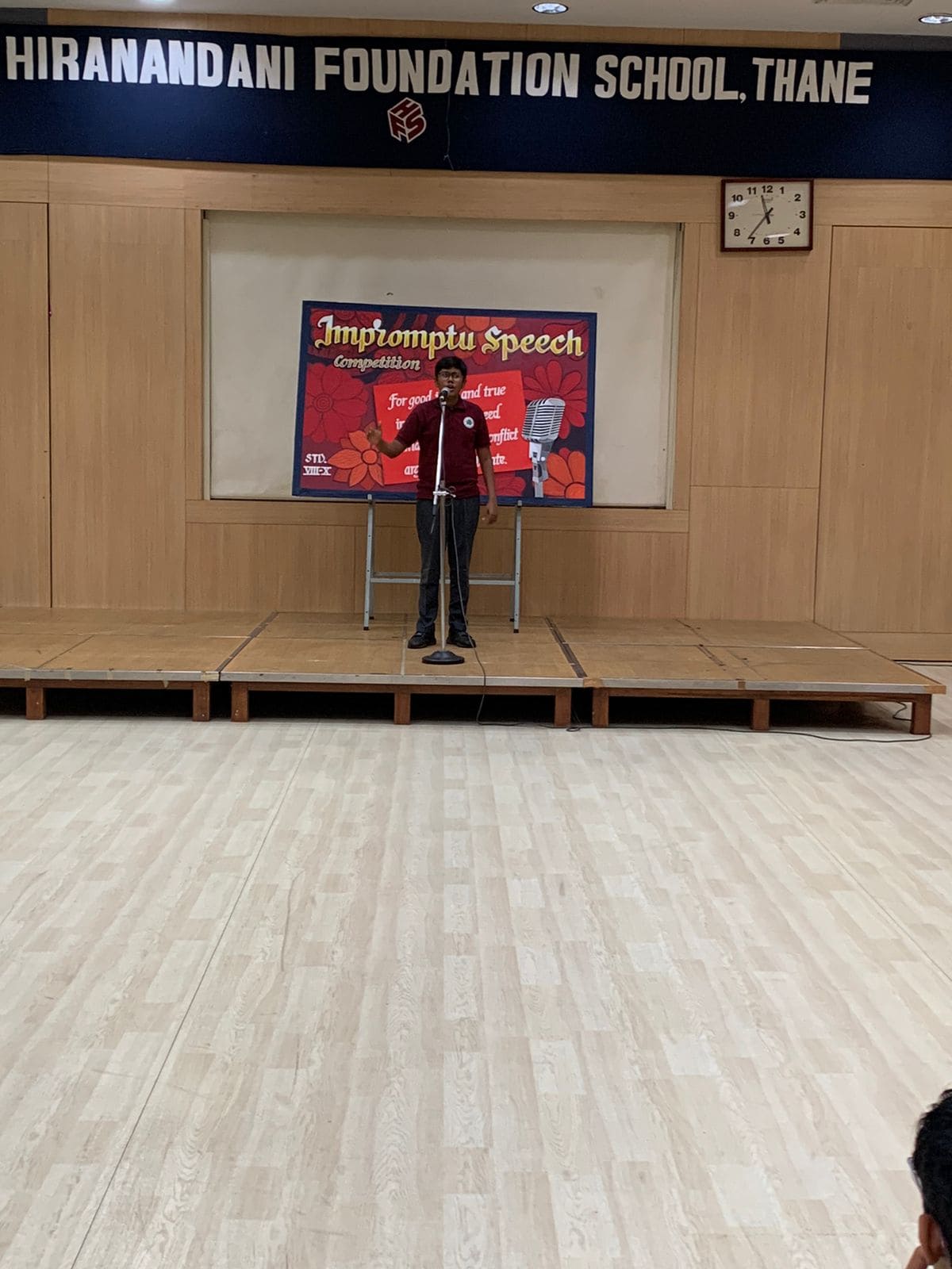 English Impromptu Speech Competition