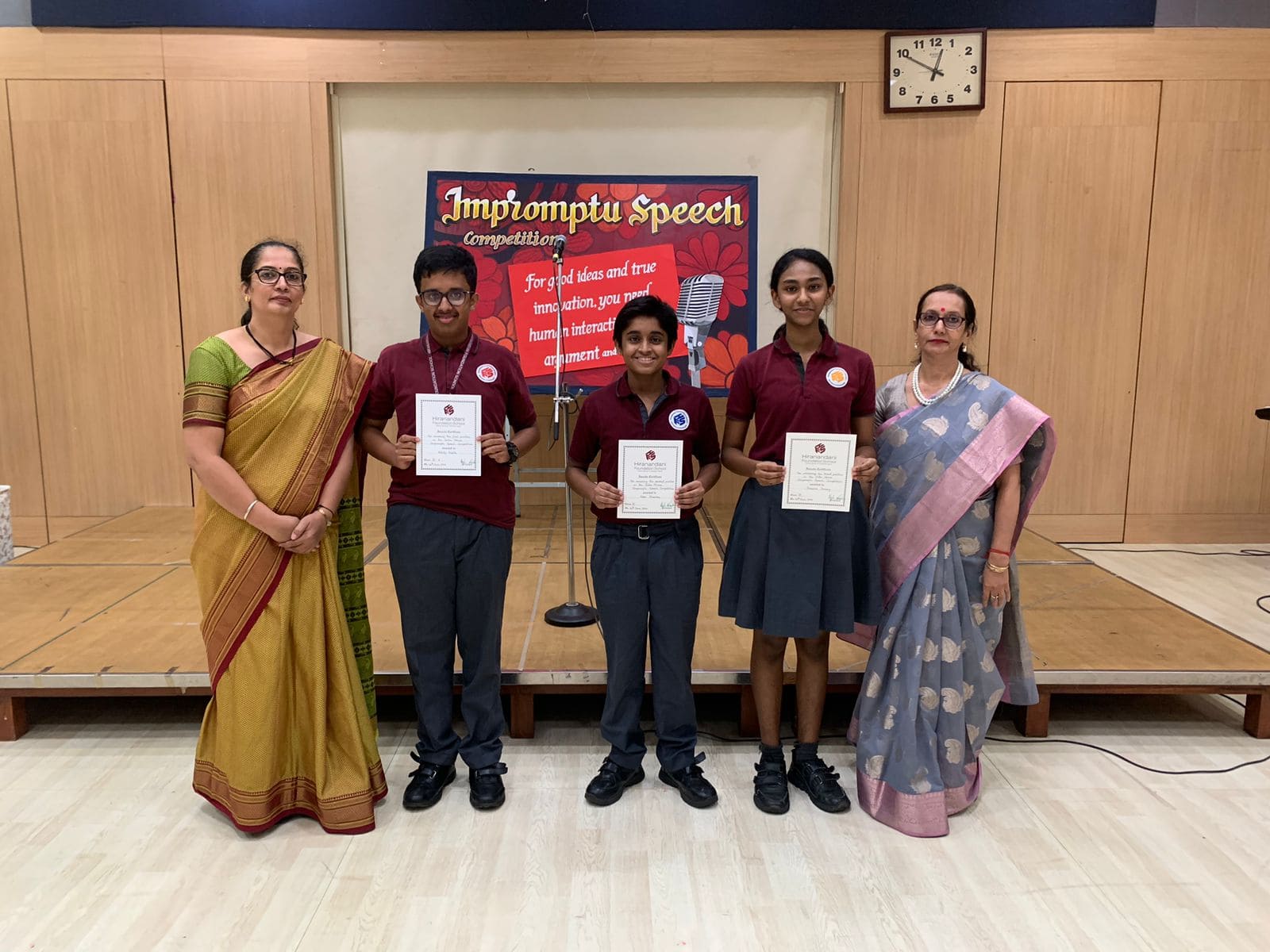 English Impromptu Speech Competition