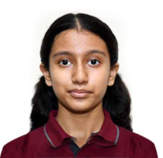 Aaratrika De - Topper of HFS, Thane